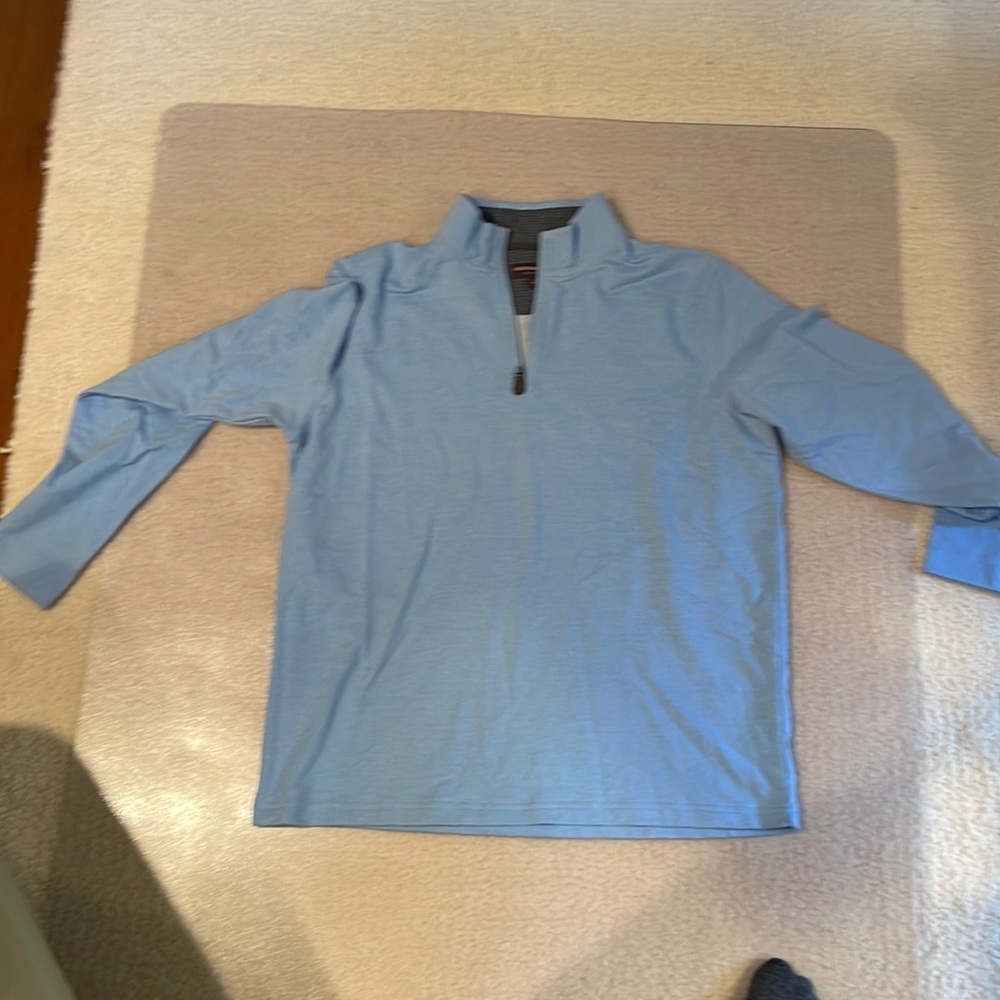 Johnston and Murphy Brand New 1/4 Zip - Size Large